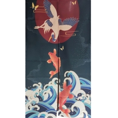 Màn rèm noren Nhật 85x150 (chưa kèm thanh)