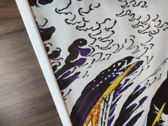 Màn cuốn 100x150cm sóng biển Nhật