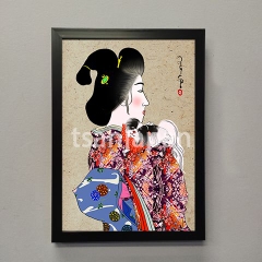 Khung tranh A4 không mặt kính ảnh ép plastic