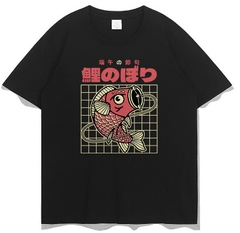 Áo Thun Nam hoạ tiết Nhật