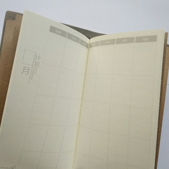 Sổ họa tiết hoa bìa đen