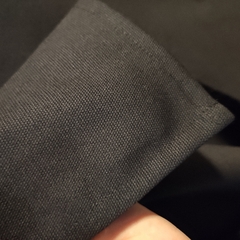 Màn rèm noren vải bố đen 85x150