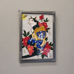 Tranh A4 khung đen không mặt kính