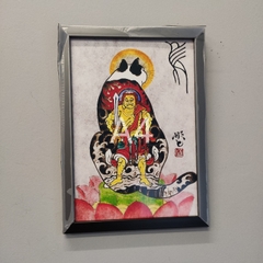 Tranh A4 khung đen không mặt kính