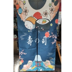 Màn rèm Nhật noren 1m6*2m5 (chưa gồm thanh )