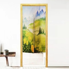 Màn rèm noren Nhật 90x150 chưa kèm thanh