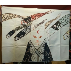 Tranh vải treo tường phong cách Nhật