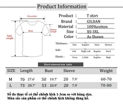 Áo Thun Nam hoạ tiết Nhật