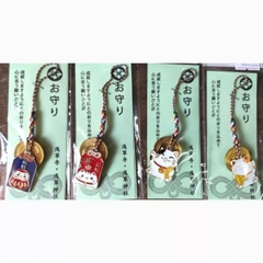 Móc khóa mèo may mắn 5 yên Nhật [5 yên thật]