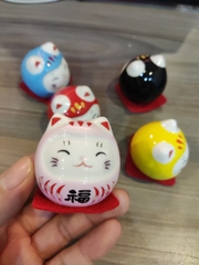 Bộ Mèo Daruma may mắn 5 con
