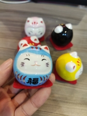 Bộ Mèo Daruma may mắn 5 con
