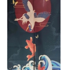 Màn rèm noren 60x70cm (chưa kèm thanh)