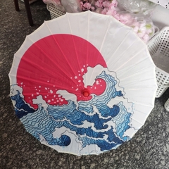 Ô dù vải phong cách Nhật