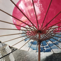 Ô dù vải phong cách Nhật
