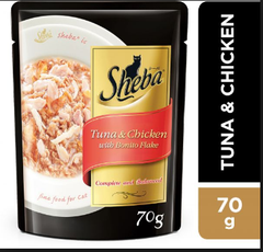 Sheba Pate CáNgừ&Gà - Tuna&Chicken 70g