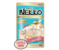 NEKKO cá ngừ xốt thịt 70g - Nekko Tuna in Gravy 70g