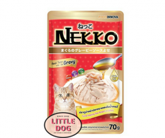 NEKKO cá ngừ xốt thịt 70g - Nekko Tuna in Gravy 70g