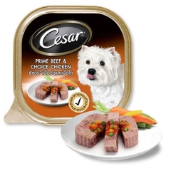 Cesar 100g Bò thăn & Gà | Prime Beef & Choice Chicken