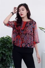 Áo Voan Họa Tiết AK 0620-02