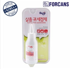 Dung Dịch Tiêu Diệt Côn Trùng Hút Máu Trong Tai Chó Và Mèo Forcans