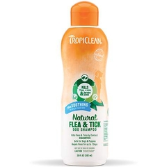 Tropiclean Natural Flea & Tick Soothing Shampoo