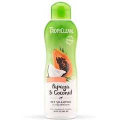 TropiClean Papaya Luxury 2 in 1 Shampoo Plus Conditioner