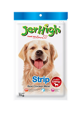 Jerhigh Strip 70g / Snack gà dạng thanh mỏng