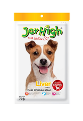 Jerhigh Liver 70g / Snack gà & gan gà