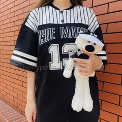 13DE MARZO TEE - Áo Thun Bear Baseball Fan (Đen) Best Quality