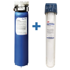 Combo Máy Lọc Nước Tổng Đầu Nguồn 3M AP904 + Tiền Lọc 20" 3M CFS02 (Không Gồm Lõi)