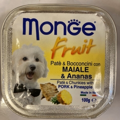 Monge Fresh Italy Patê Heo&Dứa 100g | Pork&Pineapple
