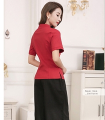 Đồng phục quản lý spa, massage DPSPQL-0001 2 3