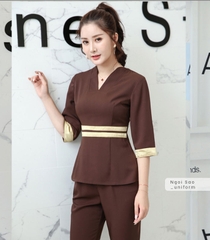 Đồng phục quản lý spa, massage DPSPQL-0013
