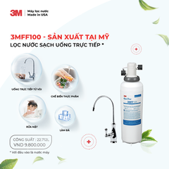 Máy Lọc Nước Uống 3M FF100 - Lắp Dưới Bồn Rửa