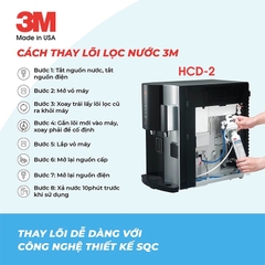 Máy Lọc Nước Uống Nóng Lạnh Để Bàn 3M HCD-2 Cao Cấp