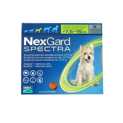 Nexgard Spectra Trị Ve&Sổ Giun (7.5-15kg)