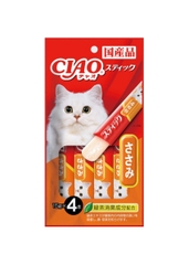 CIAO churu stick CáNgừ(Maguro)Thạch-Ciao churu stick Tuna(Maguro) in Jelly (4SC-81)