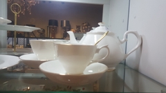 ROYAL WHITE Bộ trà màu trắng 7 món 5289