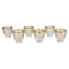 GA Set 6 cốc Sabrina Rosenthal Gold 6615