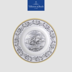 VB Audun Ferme Đĩa 22cm bức tranh làng quê Châu Âu thương hiệu Villeroy & Boch nhập khẩu từ Đức 1010672640