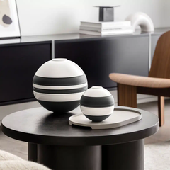 VB La petite Boule Bộ bàn ăn 5 món màu đen trắng đến từ thương hiệu Villeroy & Boch sản xuất tại Đức 1016669052
