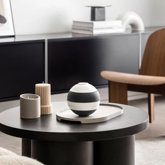 VB La petite Boule Bộ bàn ăn 5 món màu đen trắng đến từ thương hiệu Villeroy & Boch sản xuất tại Đức 1016669052