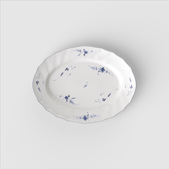 VB Old Luxembourg Đĩa Oval hình bầu dục 36cm 1023412920