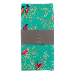 PM Sara Miller Chelsea Table Runner xanh 250*35cm 100% cotton, thiết kế sống động nhập khẩu từ Anh Quốc  SMCG9108-XW