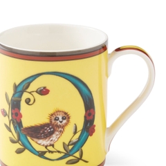 PM Kit Kemp Alphabet Cốc chữ O 340ml thương hiệu Portmeirion Vương Quốc Anh KKAO8975-XG