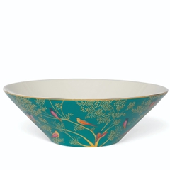 PM Sara Miller Chelsea Bát tô 10inch mạ vàng 22ct thương hiệu Portmerion Anh Quốc SMCG79263-XG