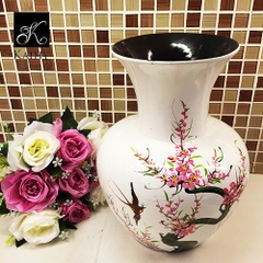 HANDMADE Lọ hoa đào thấp 2339