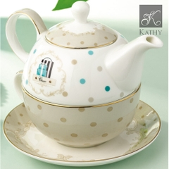 HARRODS B Bộ ấm và chén trà 1 người 1630