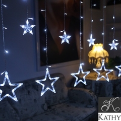 STAR Đèn sao 5 cánh trắng 2 lớp 2082T (loại to)