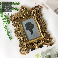 GOLD Khung ảnh vàng họa tiết 2529A